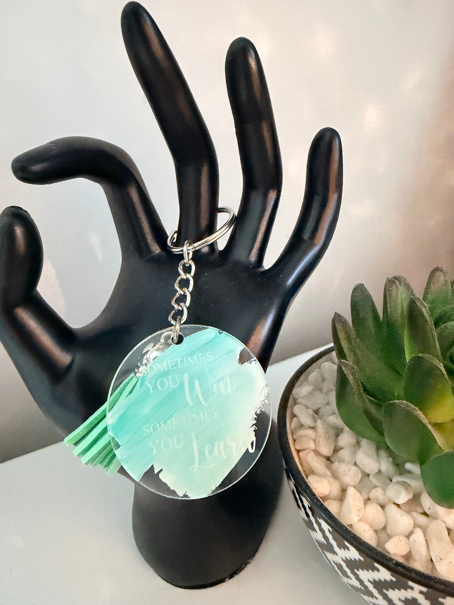 Positive Vibes Key Chain