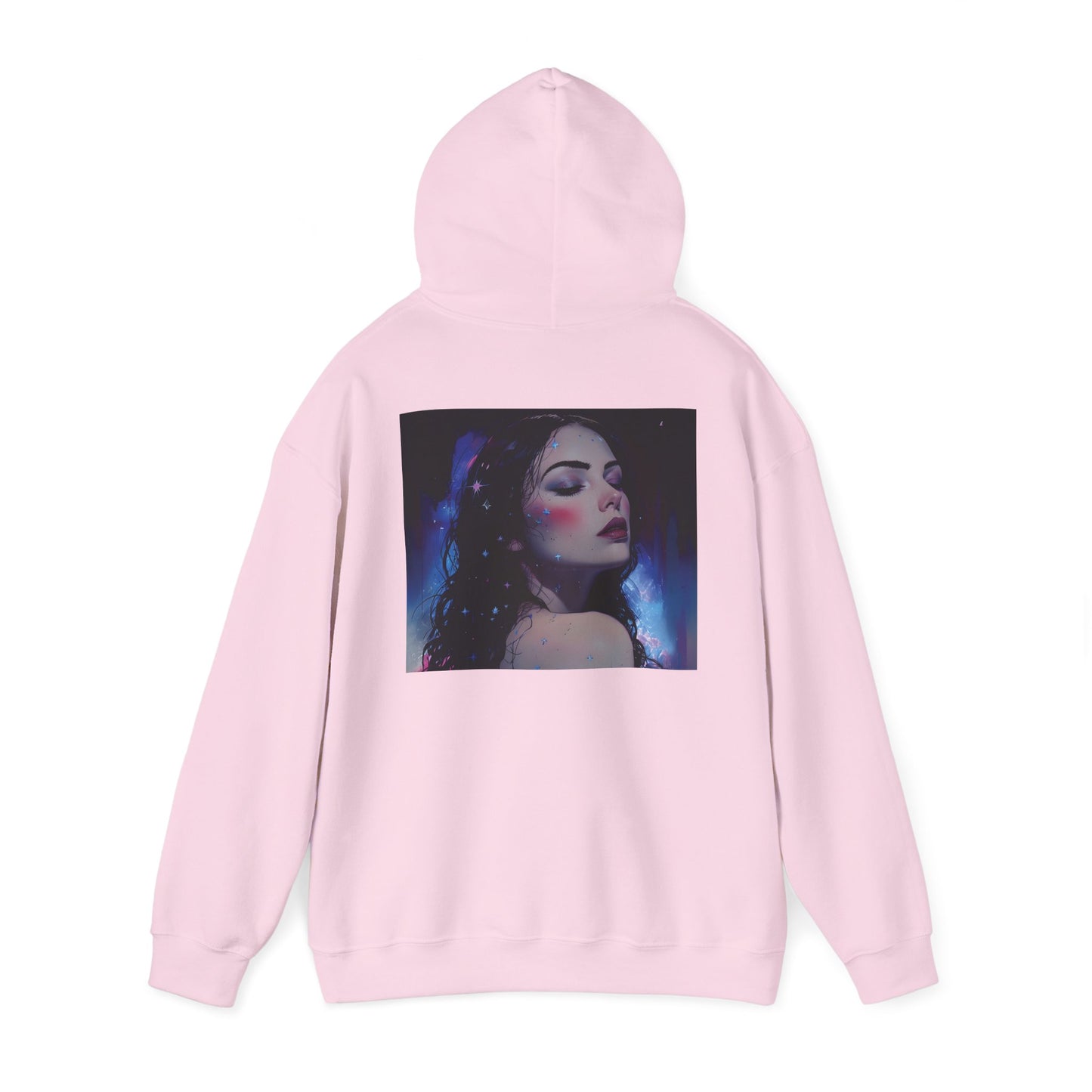 Peace Diva Hooded Sweatshirt - Unisex Heavy Blend™ - Cozy & Chic for Mindfulness and Self-Expression