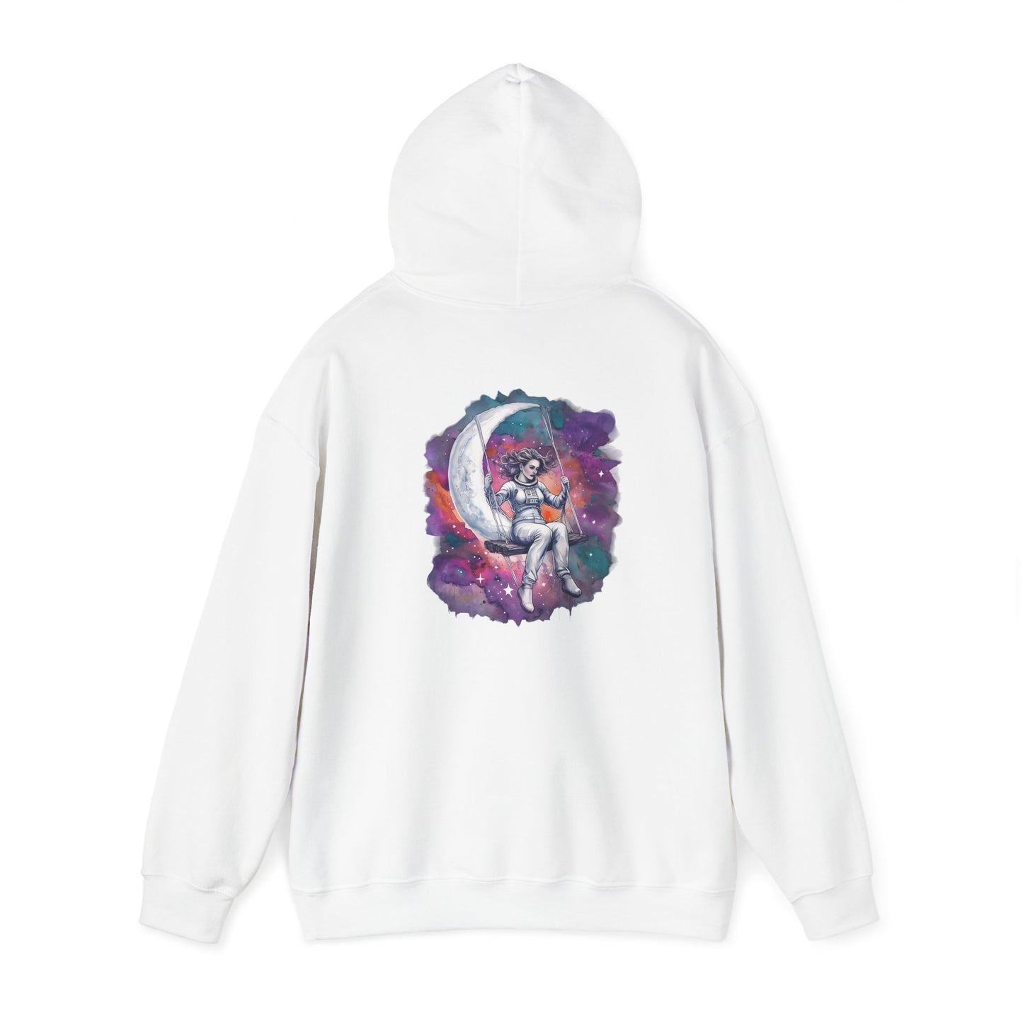 Peace Diva Unisex Heavy Blend™ Hooded Sweatshirt - Bohemian Style for Comfort and Serenity