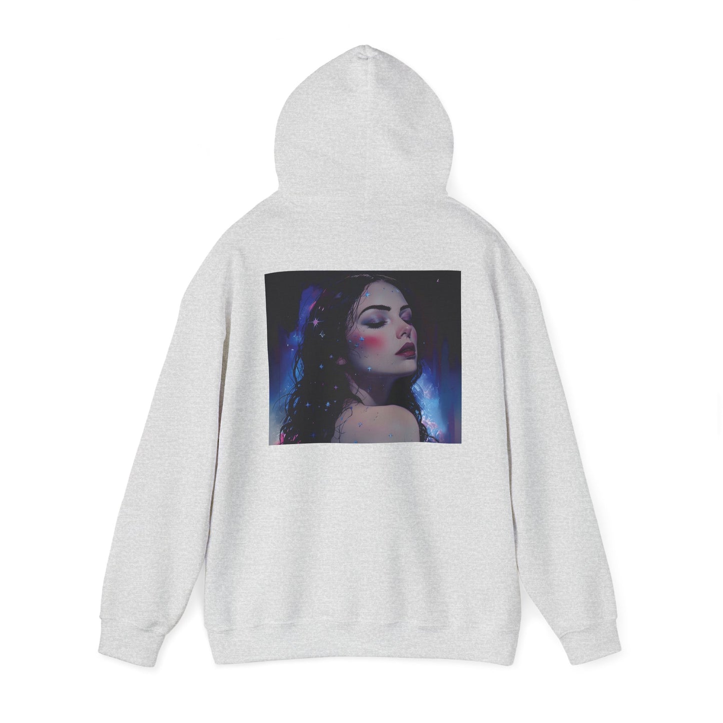 Peace Diva Hooded Sweatshirt - Unisex Heavy Blend™ - Cozy & Chic for Mindfulness and Self-Expression