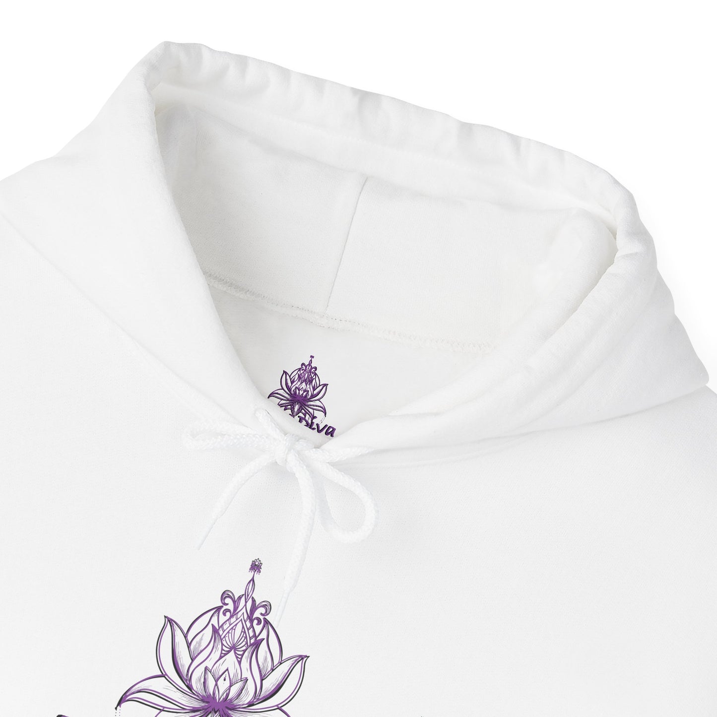 Peace Diva Unisex Heavy Blend™ Hooded Sweatshirt - Bohemian Style for Comfort and Serenity