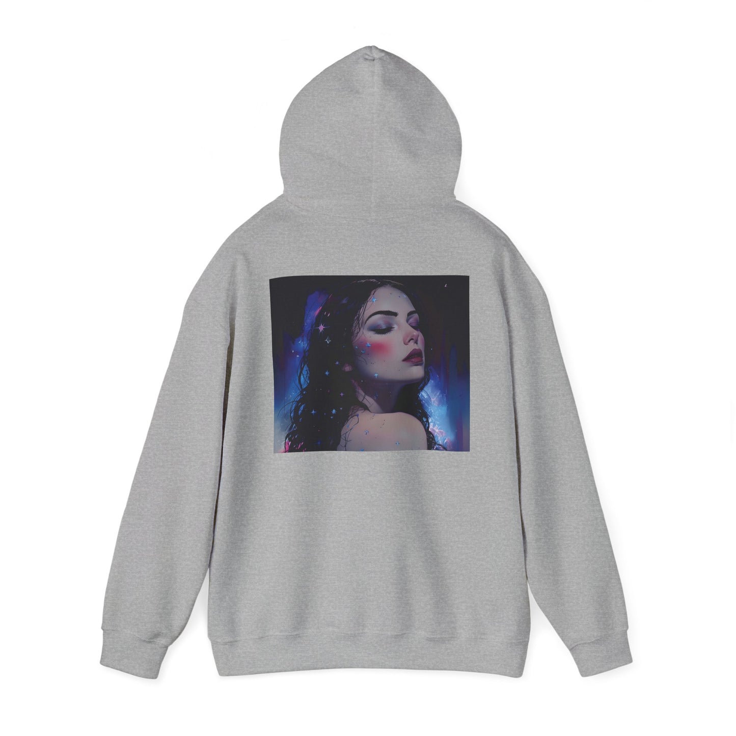 Peace Diva Hooded Sweatshirt - Unisex Heavy Blend™ - Cozy & Chic for Mindfulness and Self-Expression