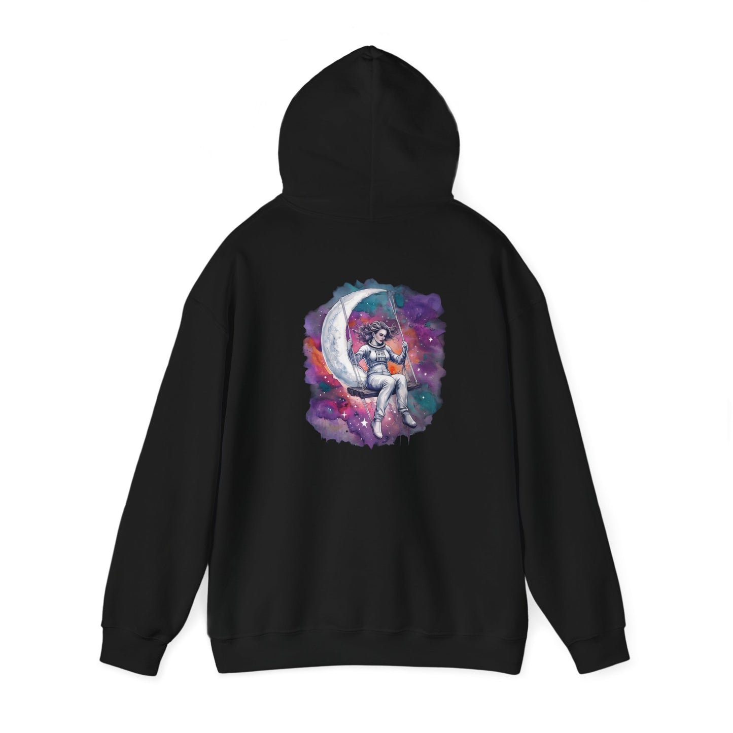 Peace Diva Unisex Heavy Blend™ Hooded Sweatshirt - Bohemian Style for Comfort and Serenity