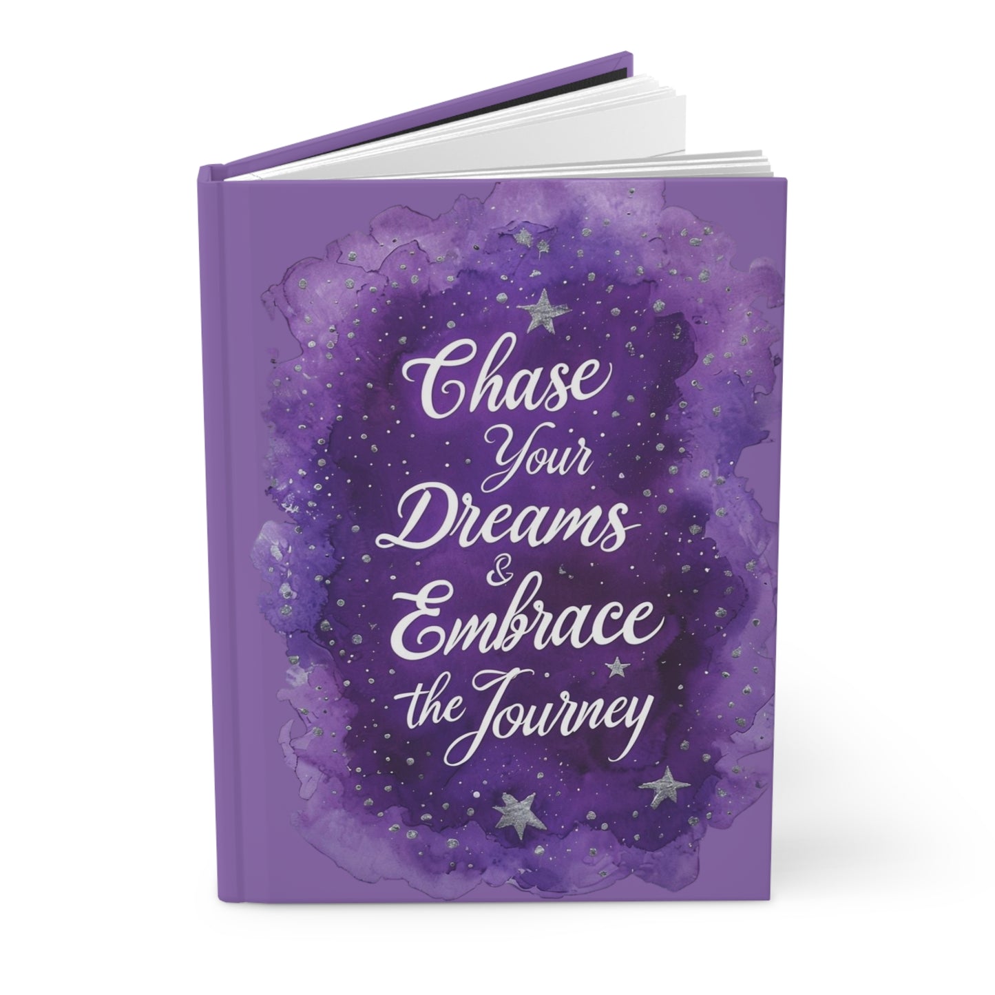 Inspirational Hardcover Journal — “Chase Your Dreams & Embrace the Journey”