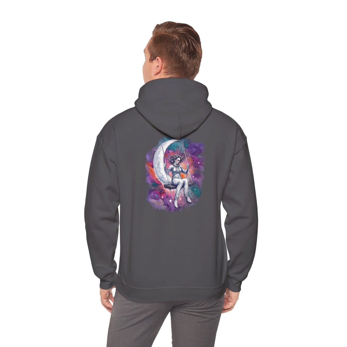 Peace Diva Unisex Heavy Blend™ Hooded Sweatshirt - Bohemian Style for Comfort and Serenity