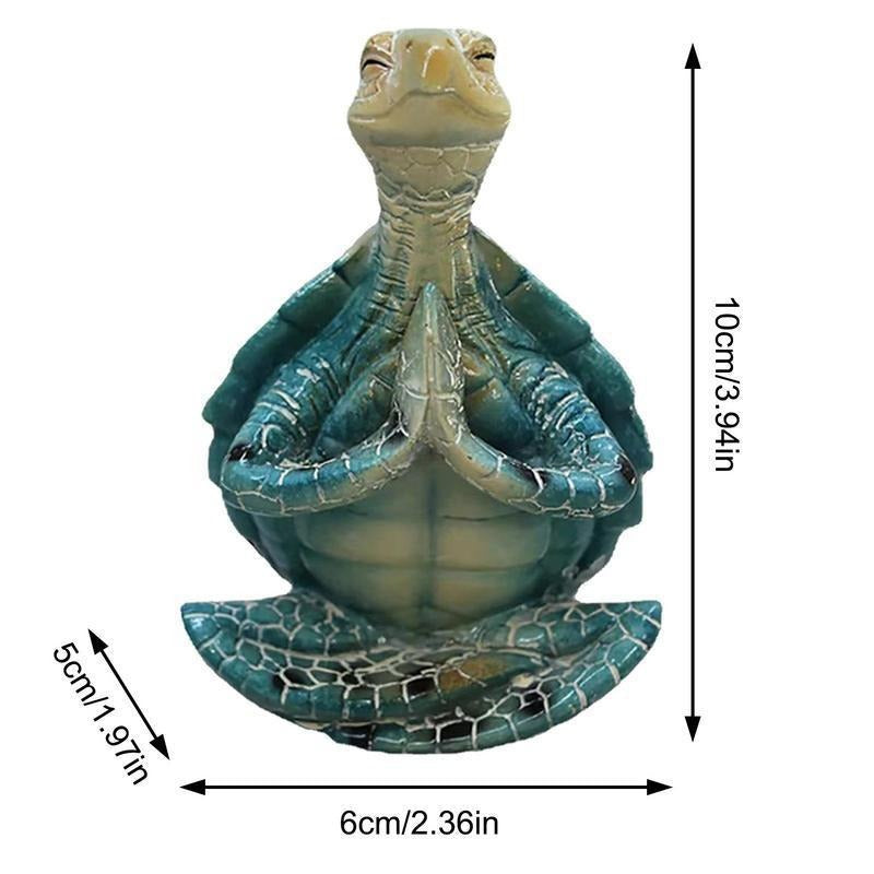 Decorative Meditation Sea Turtle Figurine