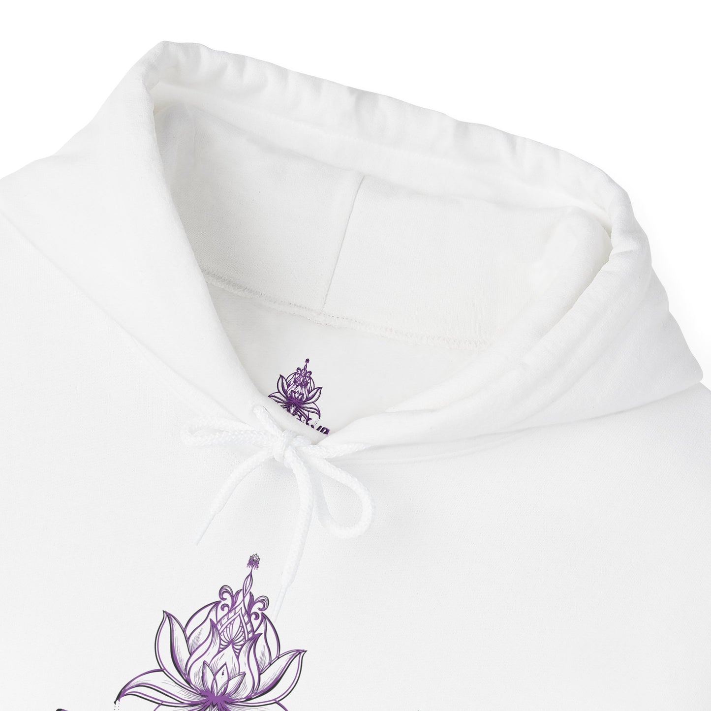 Peace Diva Hooded Sweatshirt - Unisex Heavy Blend™ - Cozy & Chic for Mindfulness and Self-Expression