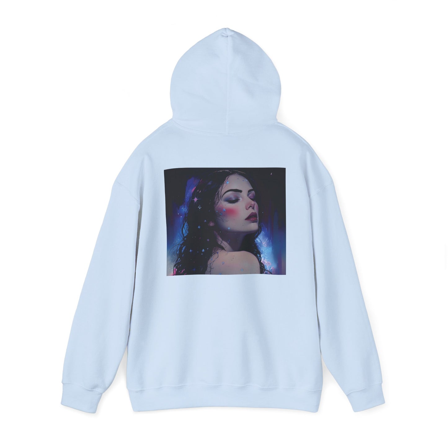 Peace Diva Hooded Sweatshirt - Unisex Heavy Blend™ - Cozy & Chic for Mindfulness and Self-Expression