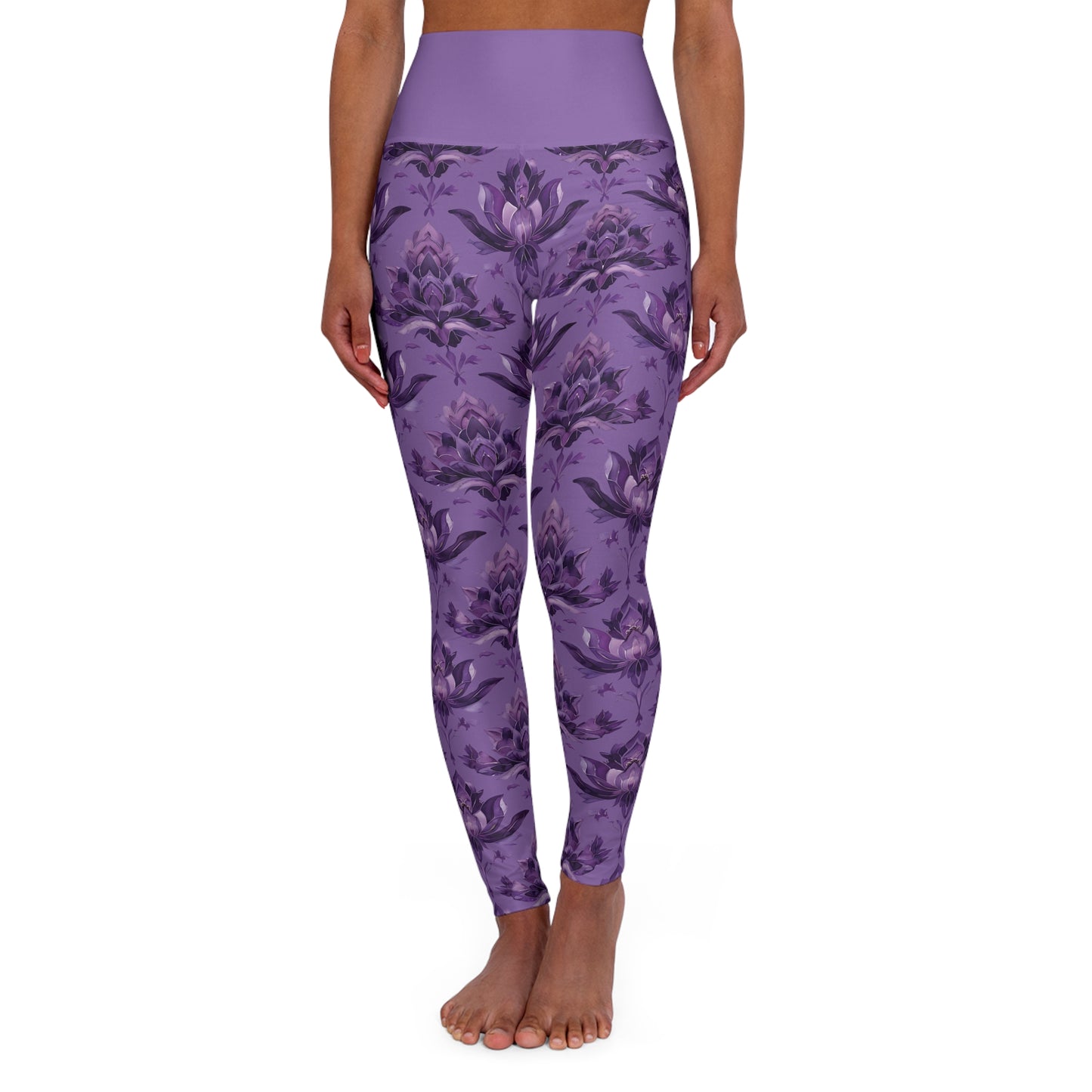 Stylish High Waisted Yoga Leggings for Comfort & Performance