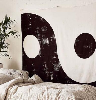 Bohemia Boho Lotus Mandala Tapestry Wall Hanging