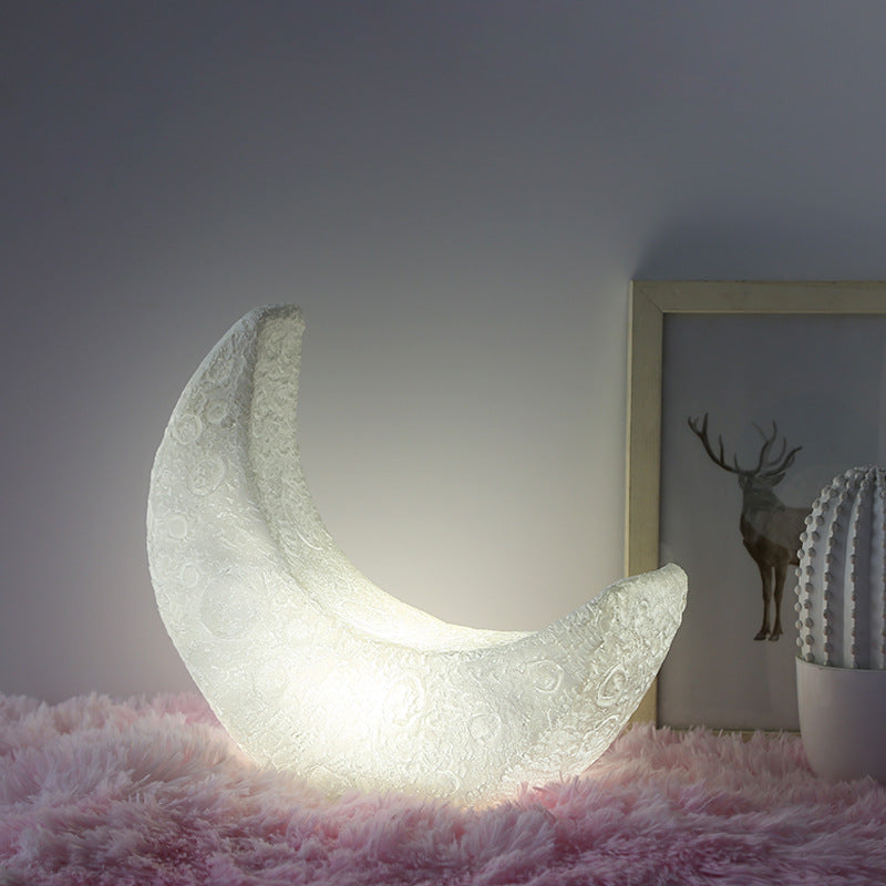 LED Decorative Atmosphere Moon Bedside Night Light