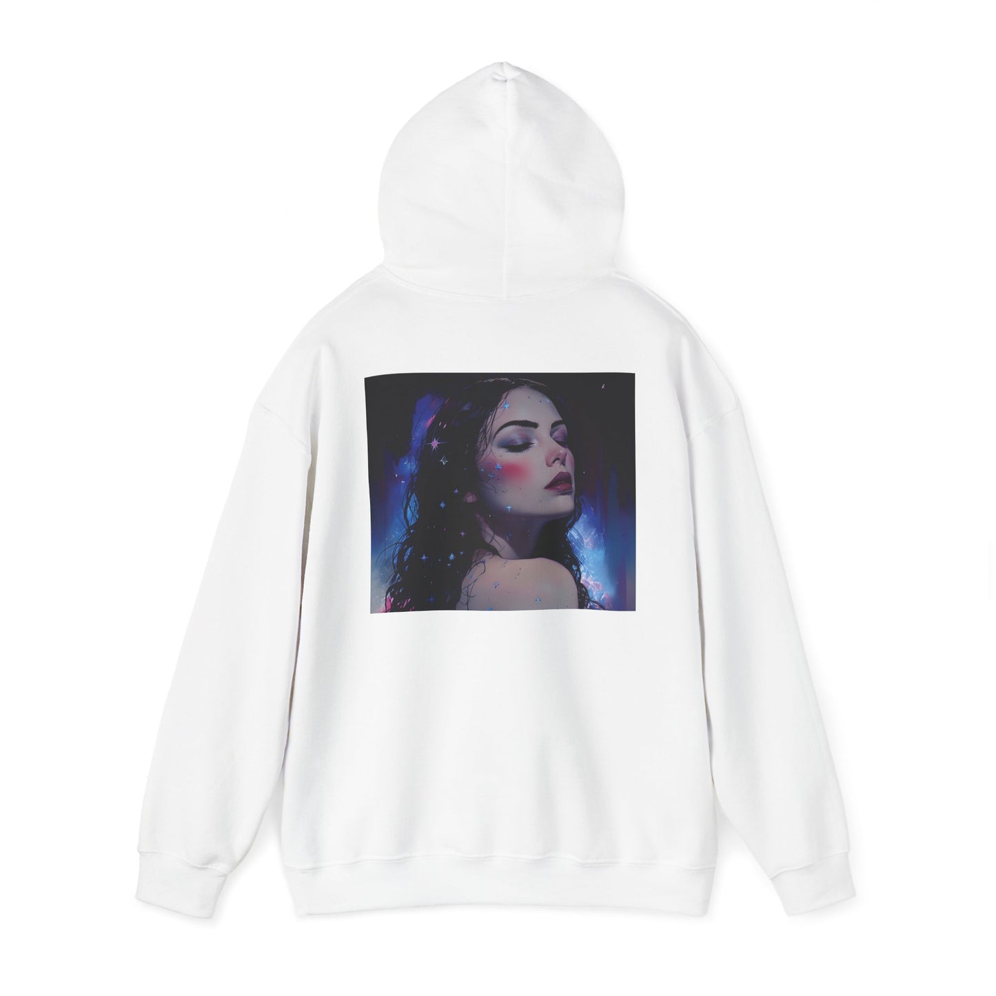 Peace Diva Hooded Sweatshirt - Unisex Heavy Blend™ - Cozy & Chic for Mindfulness and Self-Expression