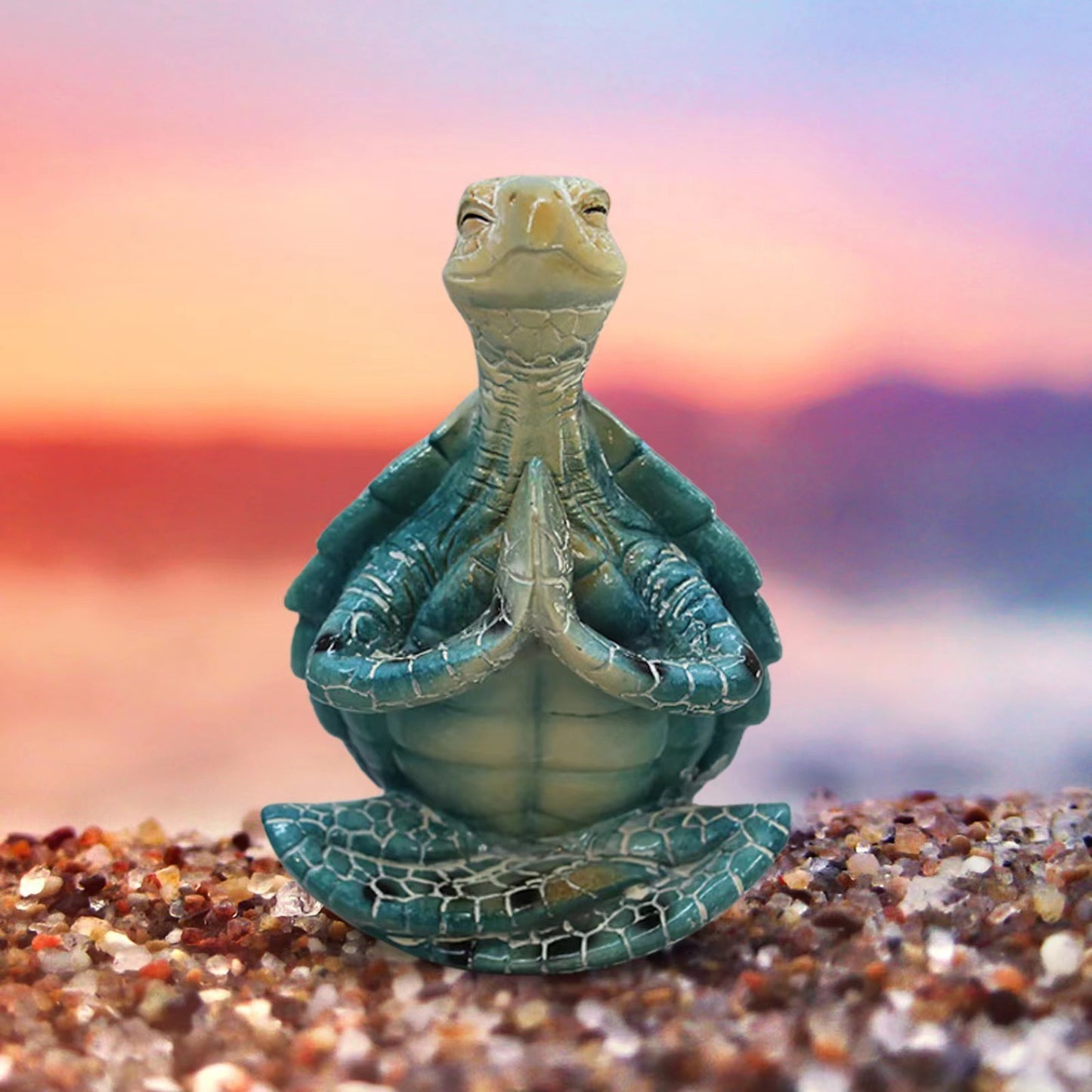 Decorative Meditation Sea Turtle Figurine
