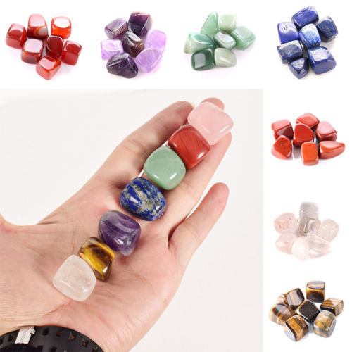 Seven Chakra Healing Crystals Polished Stone Set