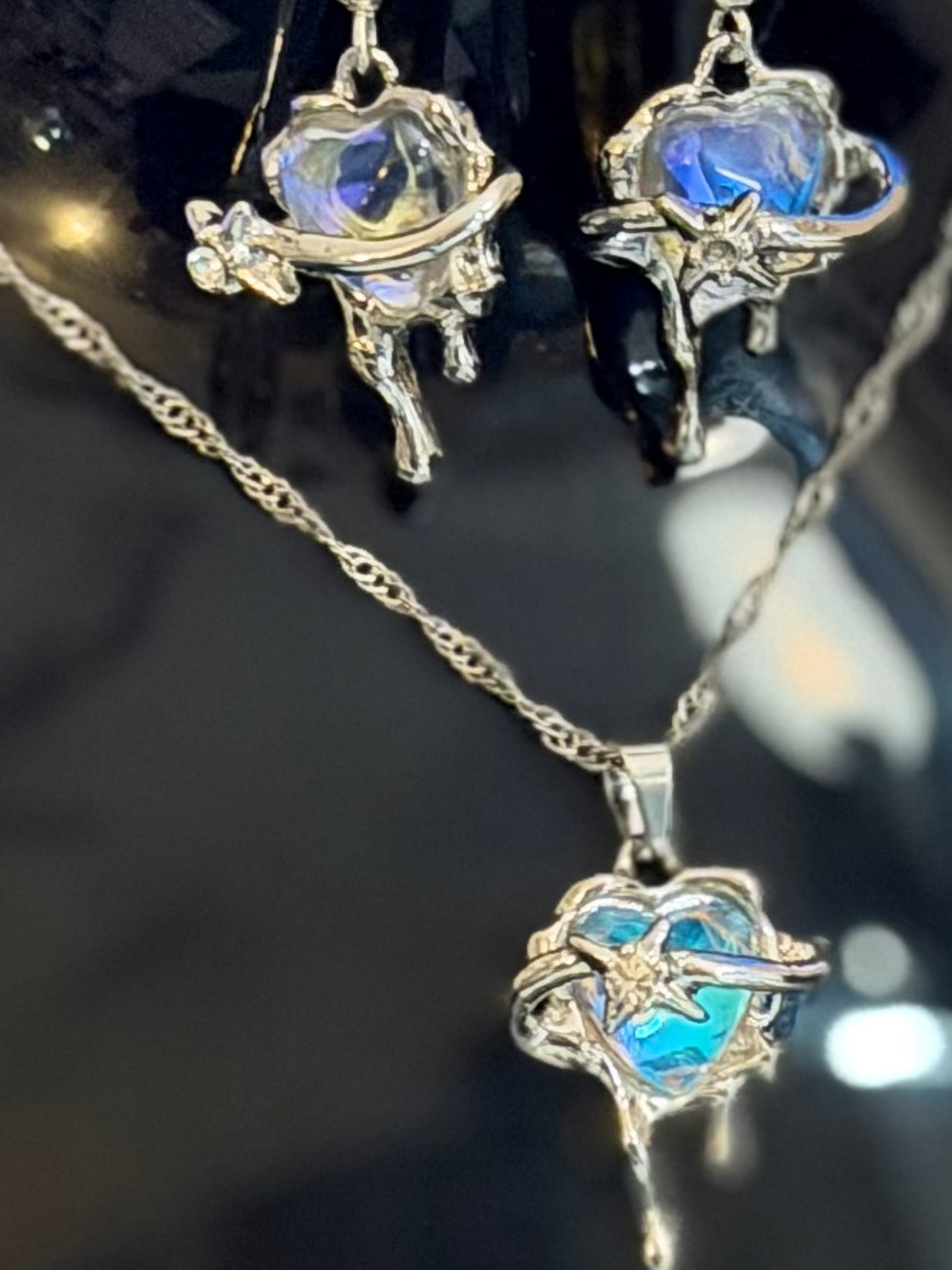 Limited Availability! Galaxy Collection: Necklace and Earring Set!