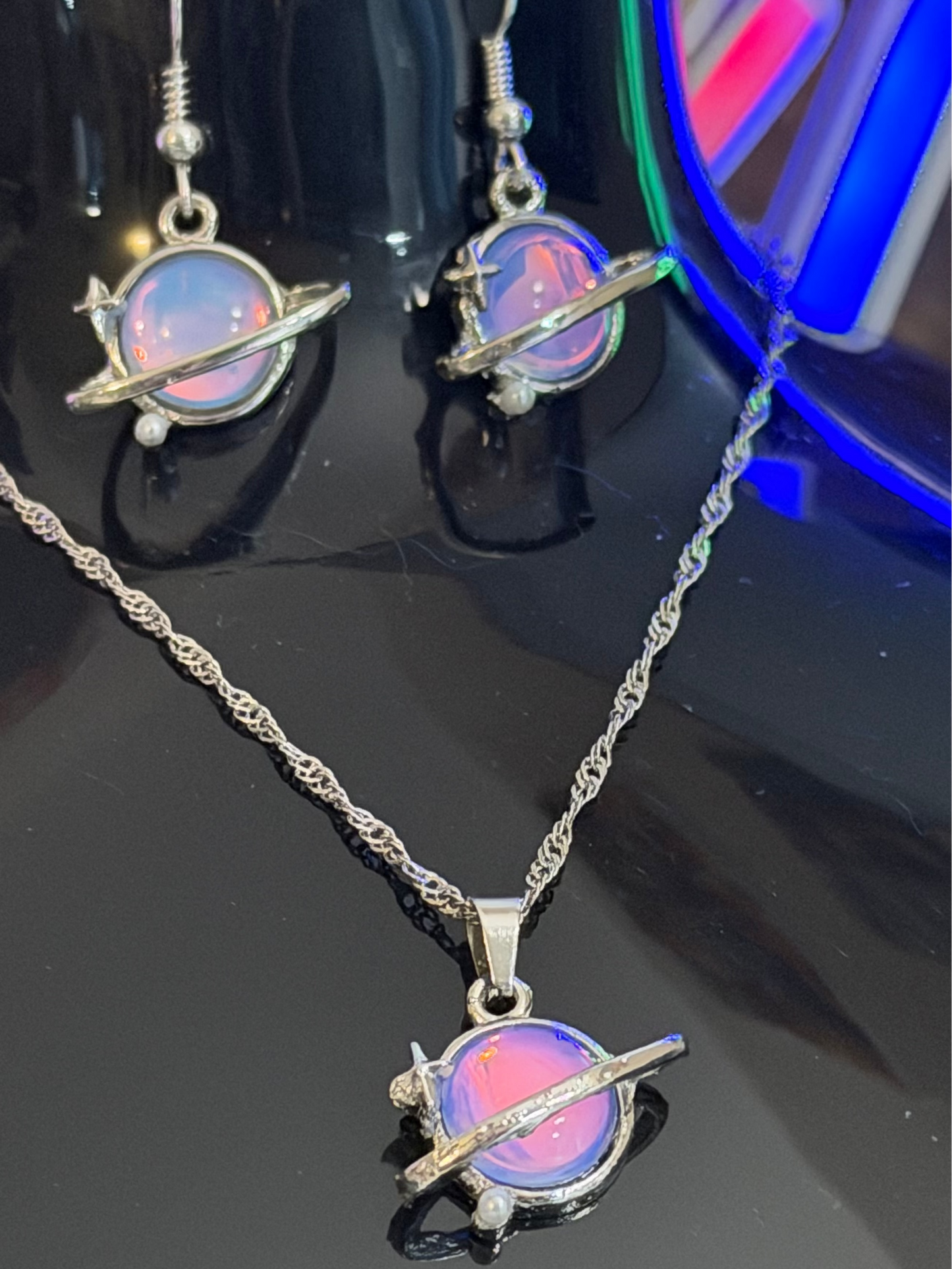 Limited Availability! Galaxy Collection: Necklace and Earring Set!