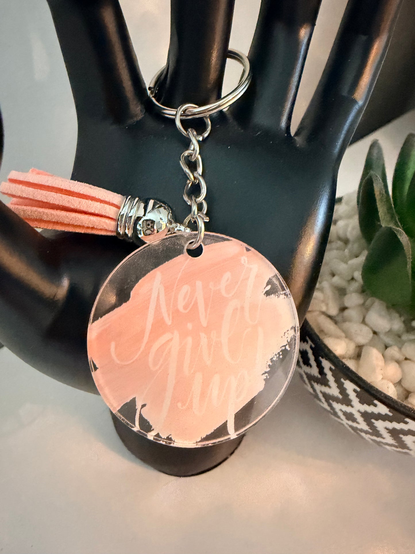 Positive Vibes Key Chain