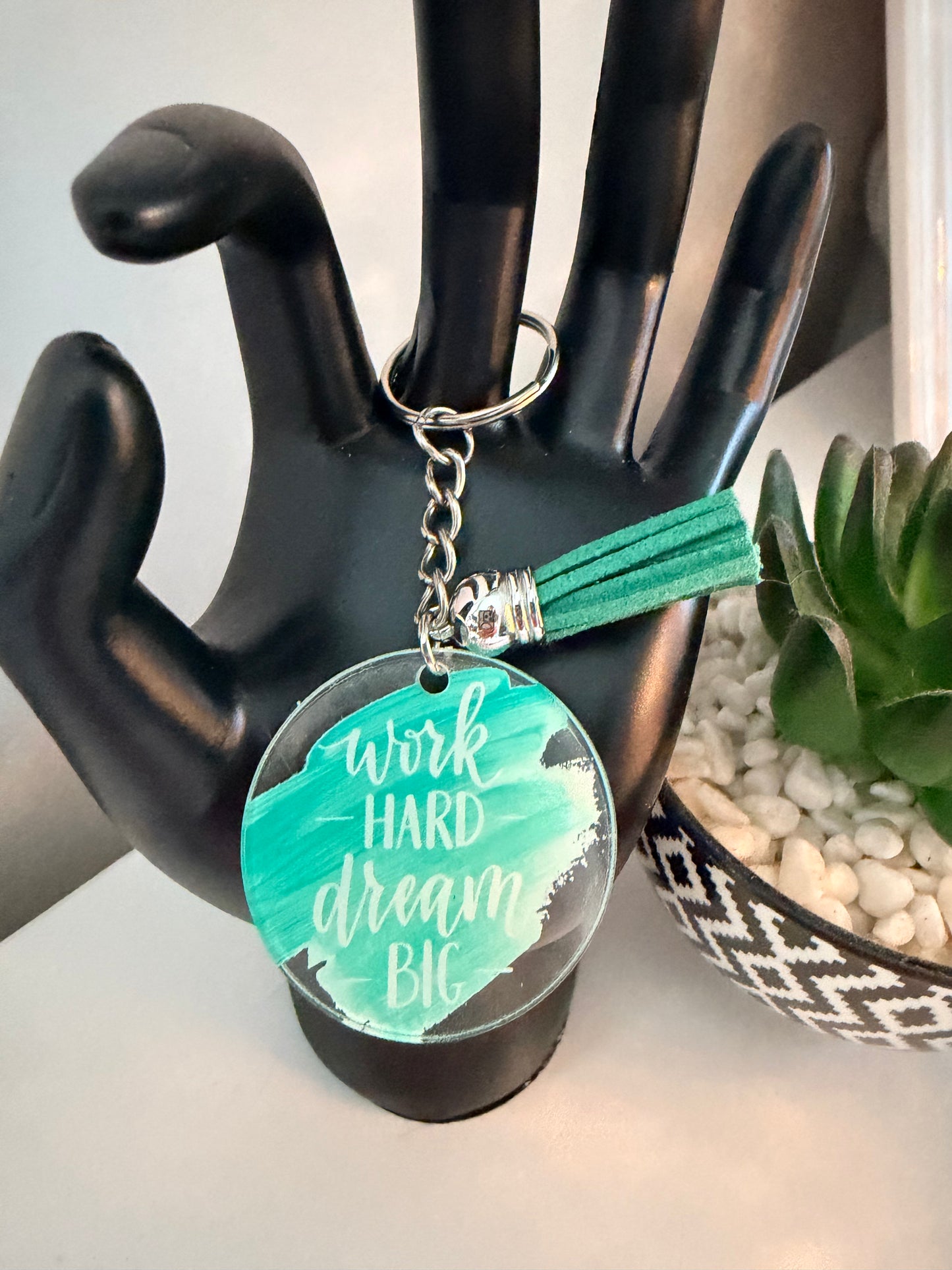 Positive Vibes Key Chain